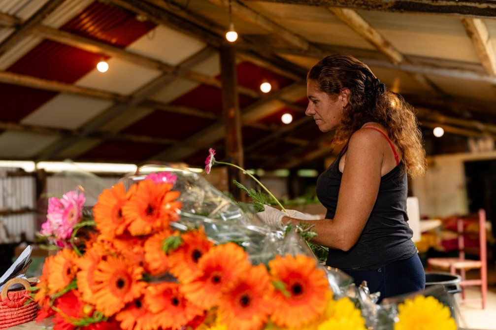 Rencontre avec Laurence Bergeret : La vie d'une horticultrice à La Réunion.