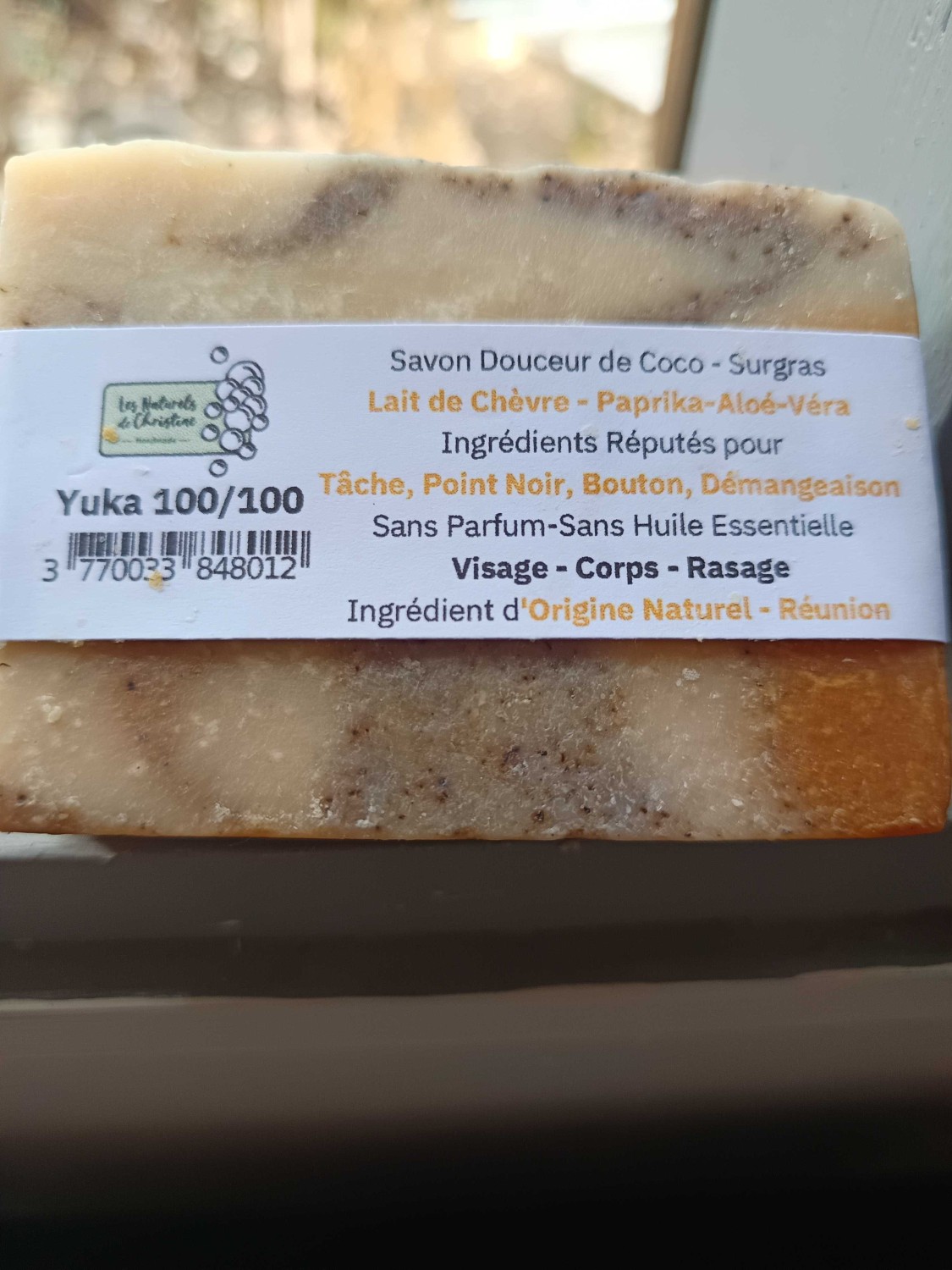 Savon surgras Douceur De Coco par Les Naturels de Christine 974