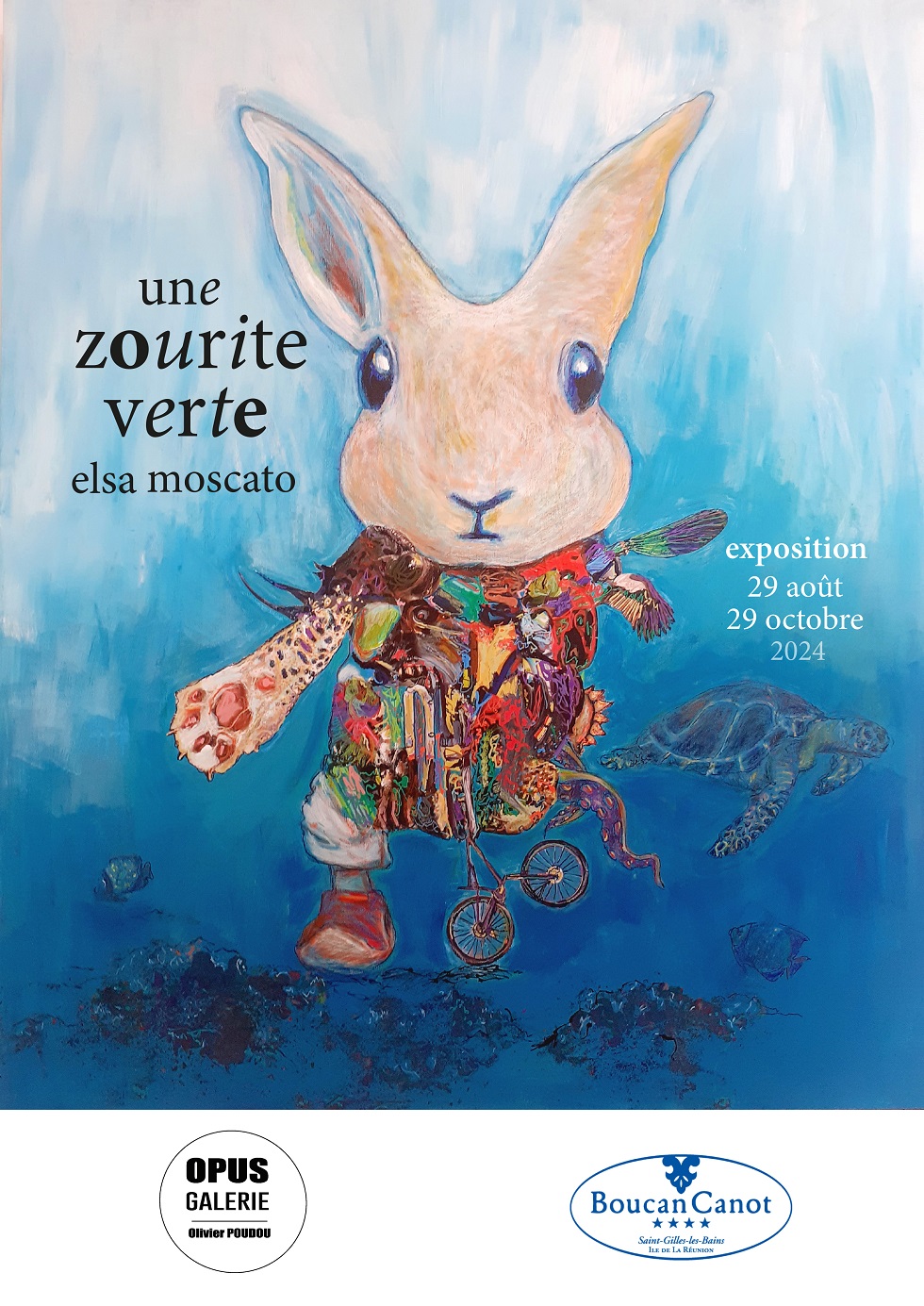 EXPOSITION DE PEINTURE : UNE ZOURITE VERTE