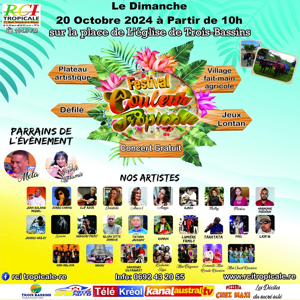 FESTIVAL COULEUR TROPICALE