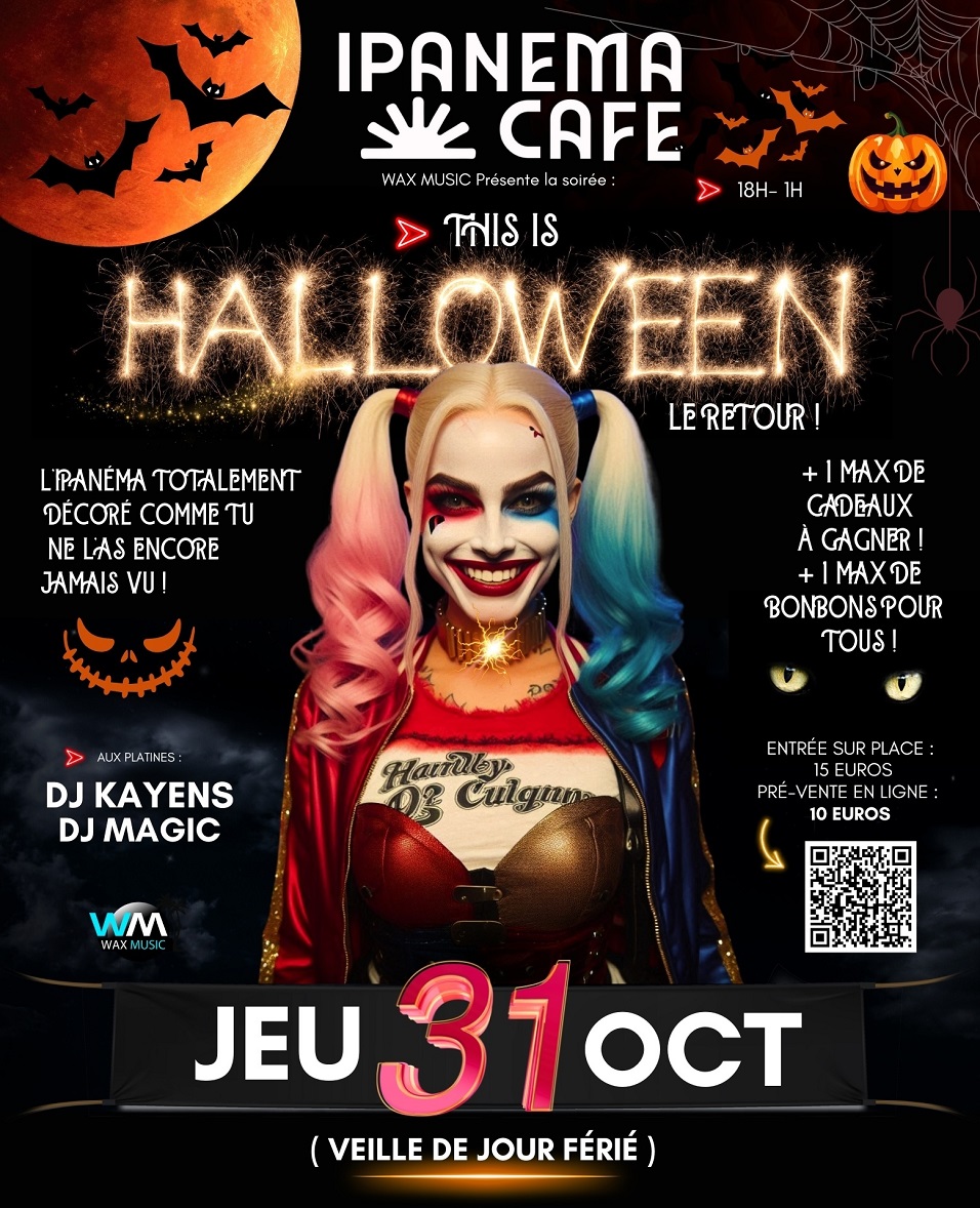 HALLOWEEN À L'IPANEMA CAFÉ