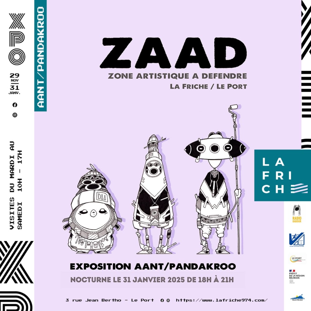 VERNISSAGE PANDAKROO : ZAAD