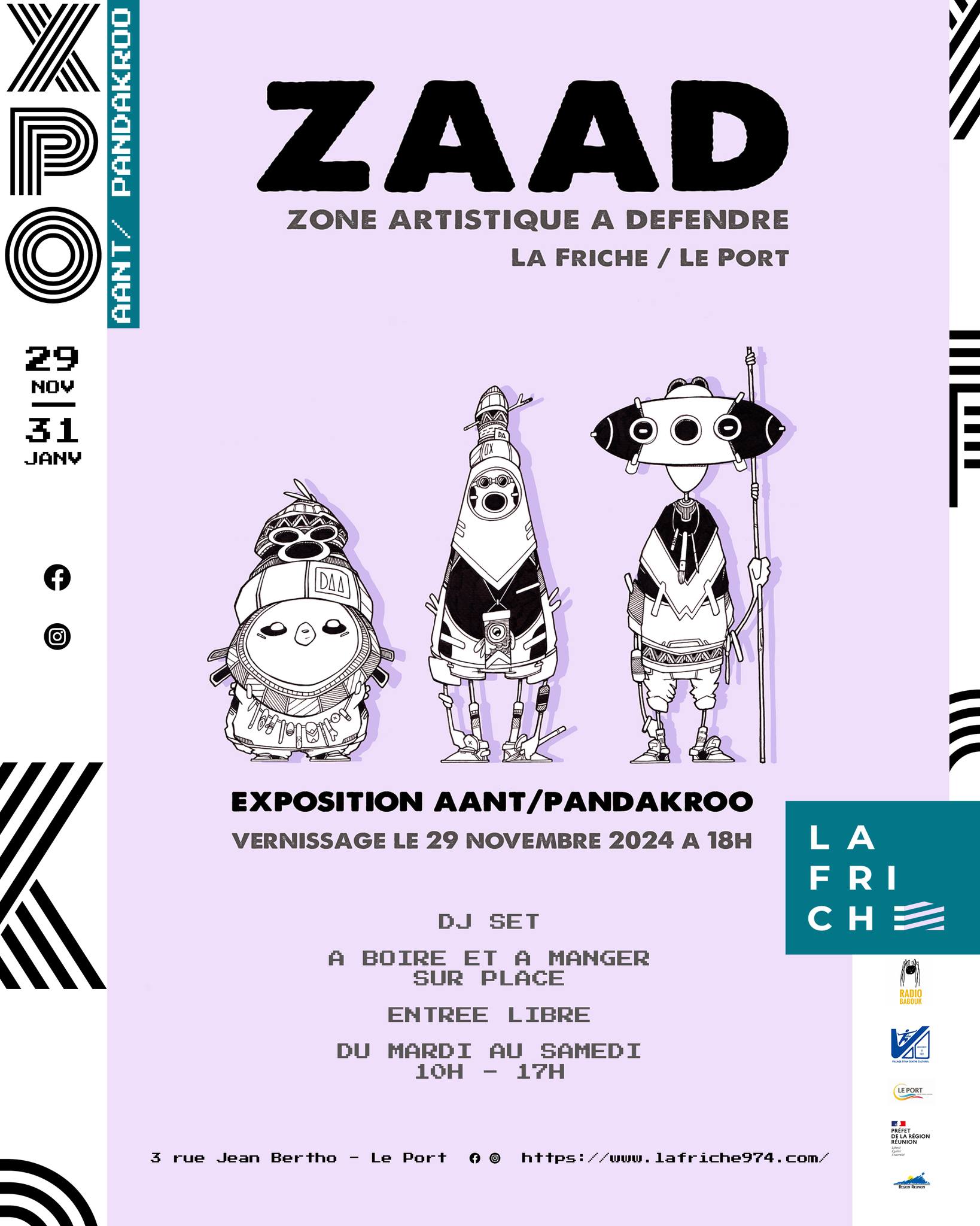 VERNISSAGE PANDAKROO : ZAAD