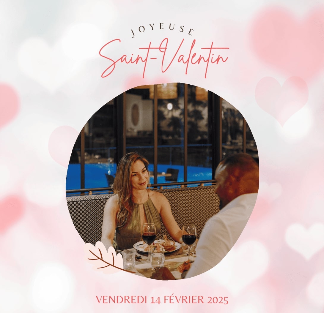 MENU DE LA SAINT-VALENTIN À L'ARCHIPEL**