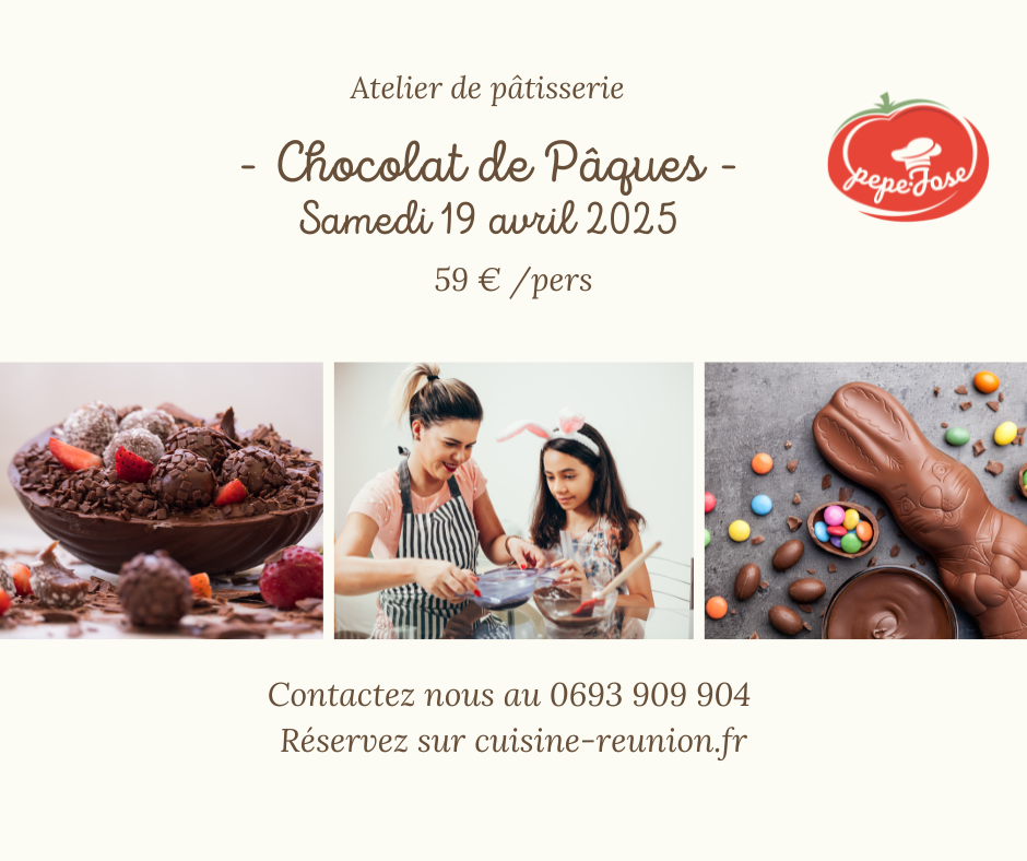 ATELIER : CHOCOLAT DE PÂQUES