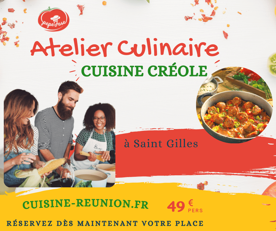 ATELIER : DÉCOUVERTE DE LA CUISINE CRÉOLE